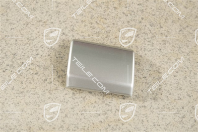 Schalttafelverkleidung / Getränkehalter Zierleiste, LHD, Galvanosilber, L