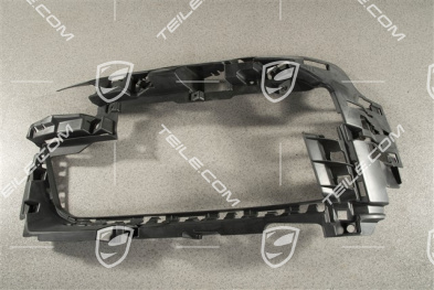 Retaining frame, lateral, black mat, L