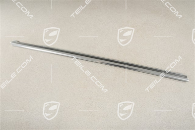 Moulding, Door channel, incl. sealing, front, Aluminium, R