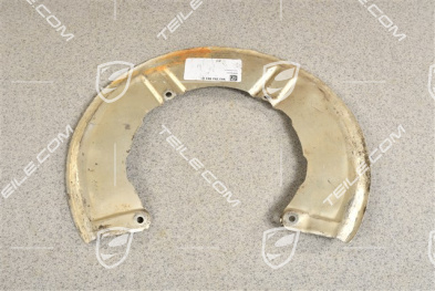 Protective plate, rear axle disc brake, L=R