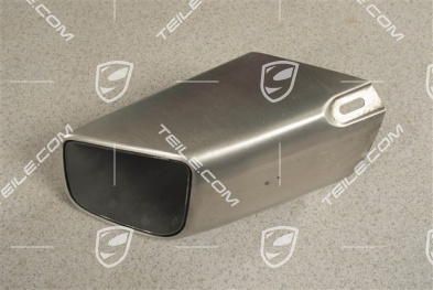Turbo, exhaust system tail pipe, Inner, R