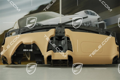 Dashboard lining, leather, luxor beige