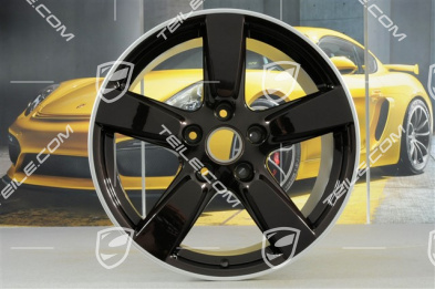 19" Felge Cayman S, 9,5J x 19 ET45, Mahagoni-Metallic