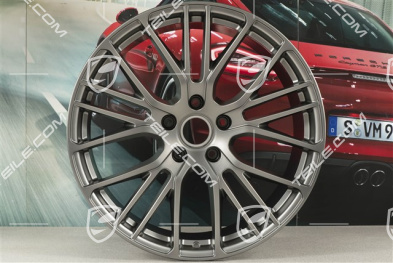 21-inch Panamera Exclusive Design Sport wheel rim, 11,5J x 21 ET69, Platinum