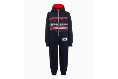 Porsche Jumpsuit für Kinder Weihnachten Design Marineblau 110