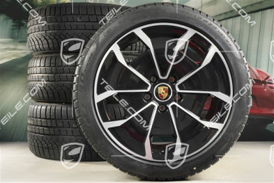 20-inch Turbo Aero Design, winter wheel set, rims 9J x 20 ET54 + 11J x 20 ET60 + NEW Pirelli winter tyres 245/45 R20 + 285/40 R20