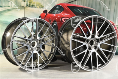 20+21" Komplet felg Turbo V, felgi: przednie 8,5J x 20 ET50 + tylne 11,5J x 21 ET67