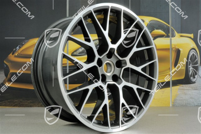 20" RS-Spyder Design Felgensatz, Titan, 9J x 20 ET 26 + 10J x 20 ET19