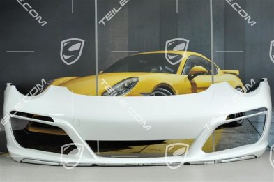 Front bumper, without headlamp washer and ParkAssist