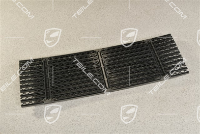 Rear lid, ventilation grille, A/C, Black