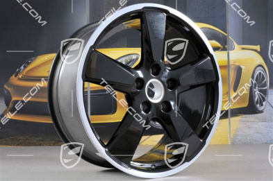 20" felga Sport Classic, 9J x 20 ET51, czarny wysoki połysk