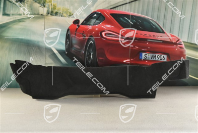 GT4, Kofferraumabdeckung / Rückwandverkleidung, Teppich, Schwarz