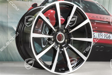 20" Felga Carrera Classic (II), 11,5J x 20 ET56, czarny wysoki połysk