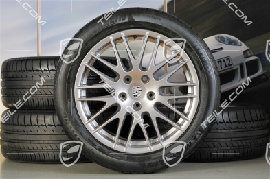 20" RS Spyder Design Sommerräder Satz, 4x Felgen 9J x 20 ET 57 + Michelin Sommerreifen 275/45 R20, mit RDK-Sensoren