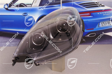 Xenon Scheinwerfer, schwarz, Linksverkehr (UK-Version), L