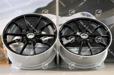 20" Felgensatz Carrera S III, 8J x 20 ET57 + 9,5J x 20 ET45, in Schwarz