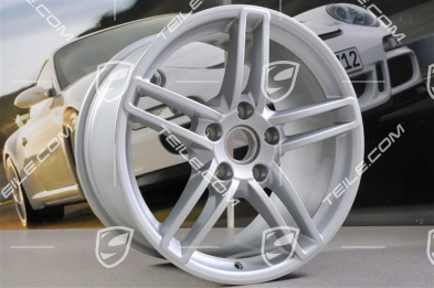 19" Felga Carrera, 11J x 19 ET69, Brilliantsilber