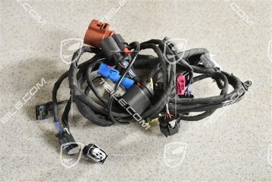 Wiązka instalacji elektrycznej przedniego zderzaka,  real top view, Turbo S, R