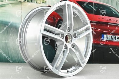 19" Felge Panamera, 9J x 19 ET64, in Brilliantsilber