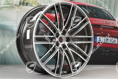 21" komplet felg Turbo IV, 9,5J x 21 ET27 + 10J x 21 ET19