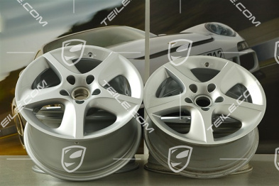 18" Komplet felg SportTechno, 8J x 18 ET50 + 10J x 18 ET47