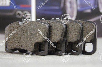 Brake pad set (L+R), GT3, for standard and ceramic brakes