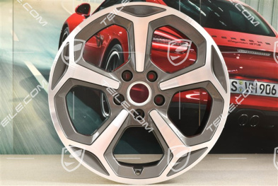 20-inch Rim Offroad Design, 11J x 20 ET60, Titanium
