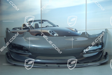 Aero Kit front bumper, incl. lip spoiler, with headlight washer system, PDK
