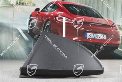 Engine compartment cover, lateral, black, GT3 / Turbo