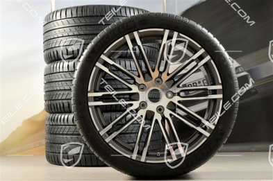 21-inch summer wheels set Turbo III, rims 10J x 21 ET50 + Michelin summer tyres 295/35 R21, with TPMS