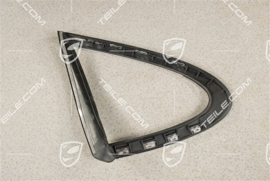Moulding, Side window, Rear, Aluminium, R