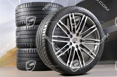 21-inch summer wheels set Turbo III, rims 10J x 21 ET50 + Michelin summer tyres 295/35 R21, with TPMS