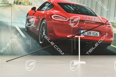 Zierleiste, Vordertür, Schwarz / Turbo, L