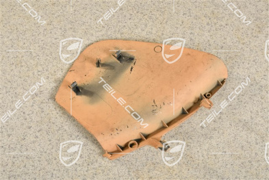 Dashboard trim lower part side cover, Sand Beige, R