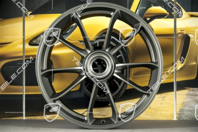 20" felga GT3RS, 9,5J x 20 ET50, platynowa satyna