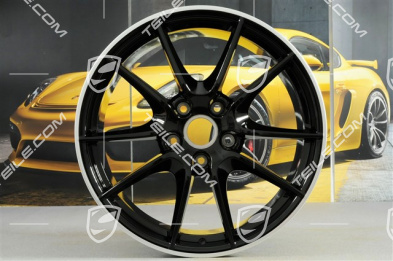 20" Felge Carrera S III, 8,5J x 20 ET51, Felgenstern in Schwarz