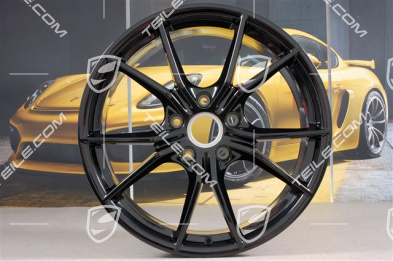 20" Felga Carrera S IV, 8J x 20 ET57, czarny wysoki połysk