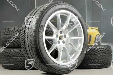 20-inch "Macan SportDesign" winter wheels set, rims 9J x 20 ET26 + 10J x 20 ET19 + NEW Michelin winter tyres 265/45 R 20 + 295/40 R 20, with TPMS