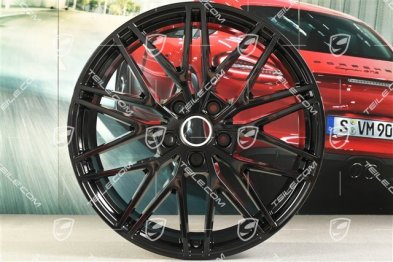 21" Komplet felg RS Spyder Design, 11J x 21 ET49 + 9,5J x 21 ET46, czarny wysoki połysk