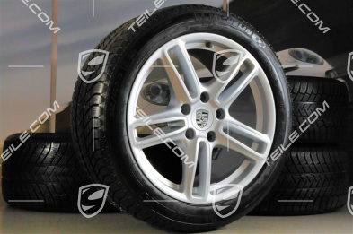 19" Panamera TURBO Winterräder Satz, Felgen 9J x 19 ET 60 + 10J x 19 ET61 + Michelin Winterreifen 255/45 R19+285/40 R19, RDK-Sensoren