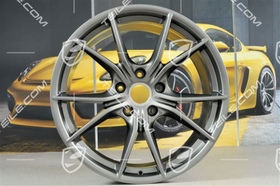 20-inch wheel rim Carrera S IV, 10J x 20 ET45, Platinum satin mat