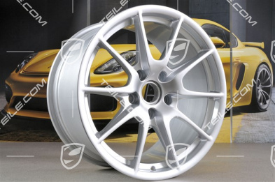 19" Boxster Spyder Felge, silbern, 10J x 19 ET42