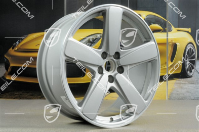 19-inch wheel rim "SportClassic", 8J x 19 ET21, GT Silver Metallic