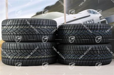 18" Boxster koła zimowe komplet, 8J x 18 ET57 + 9J x 18 ET47 + NOWE opony zimowe Dunlop 235/45 R18 + 265/45 R18, z czujnikami ciśnienia RDK
