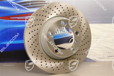 Tarcza hamulcowa, Carrera GTS z centralnym mocowaniem, R