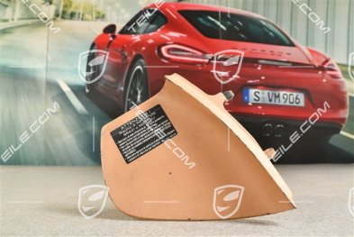 Dashboard trim lower part side cover, Sand Beige, R