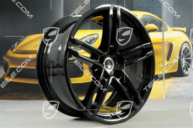 19" Felgensatz Macan Turbo, 8J x 19 ET21 + 9J x 19 ET21, schwarz hochglanz