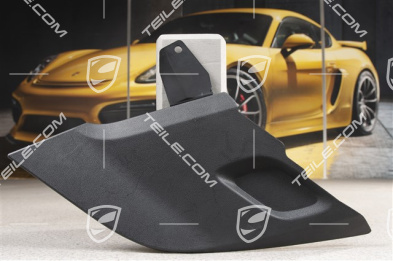Mittelkonsole, Blende/ Fußraum Auslassventil, Seitlich, Schwarz, GT4, R