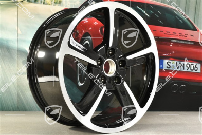 20" Felge Sport Techno, 9J x 20 ET51, schwarz hoch glanz