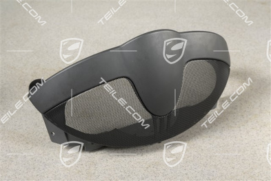 Dashboard trim / Instrument cluster cover, Black